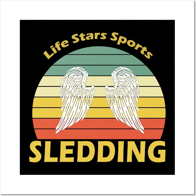 Sports Sledding Wall Art by Wanda City